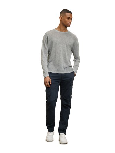 VESPER COTTON LINEN SWEATER - Blauer