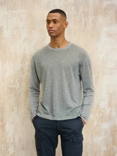 VESPER COTTON LINEN SWEATER_