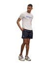 Blauer - KNAPP SHINY BOXER SHORTS - Blue - Blauer