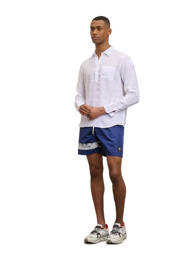 CAPEN TWO-TONE BOXER SHORTS - Blauer