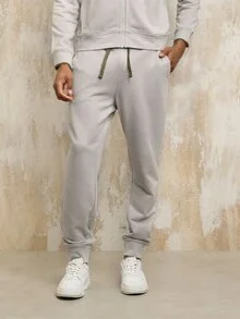 Blauer - PANTALON EN MOLLETON ANDERSON - Limestone - 1