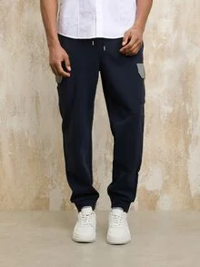 Blauer - OLNEY REFLECTIVE TROUSERS - Blue - 1