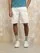 Blauer - PANTALÓN CORTO CARGO TEÑIDO GALLUPS - White - Blauer