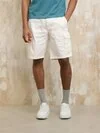 Blauer - PANTALÓN CORTO CARGO TEÑIDO GALLUPS - White - Blauer