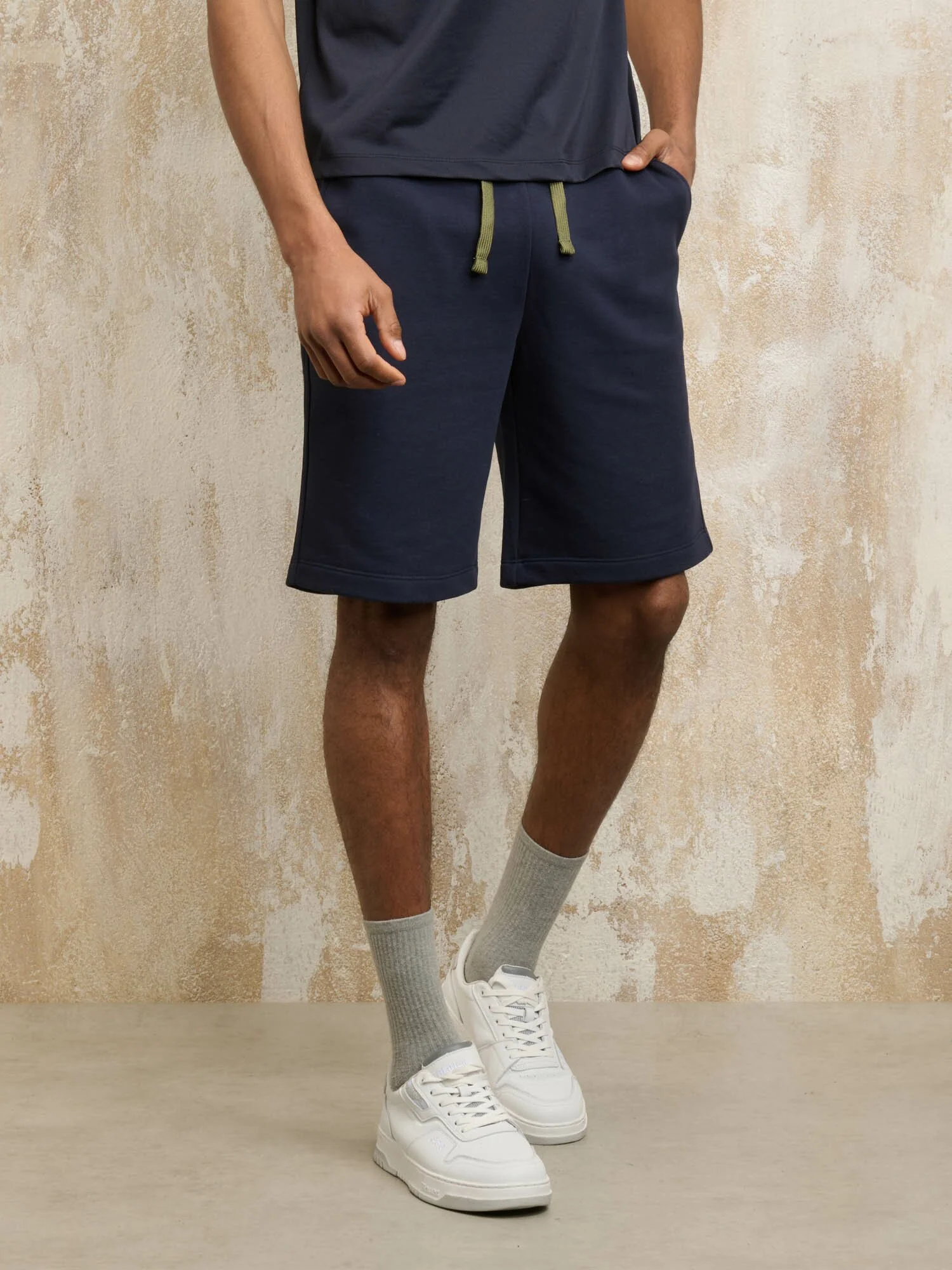 Blauer - SUMMER FLEECE SHORTS - Blue - Blauer