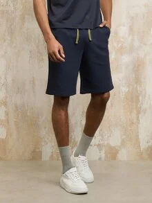 Blauer - SHORTS EN MOLLETON SUMMER - Blue - 1
