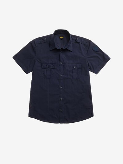 BENSON LINEN SHORT SLEEVE SHIRT_1