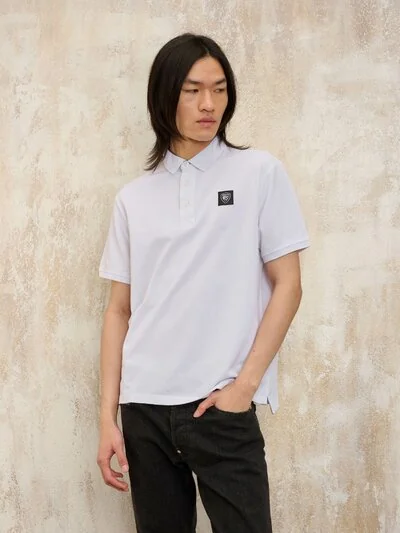 POLO PIQUET ALBAN - Blauer