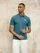 Blauer - POLO CON PROFILO IN CONTRASTO DAMON - Verde Hydro  - Blauer