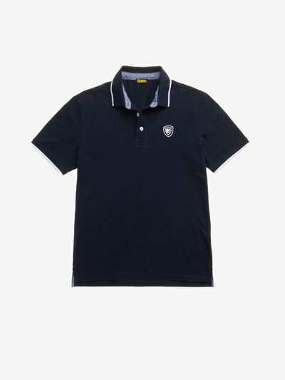 POLO SHIRT WITH CONTRASTING TRIM DAMON_1