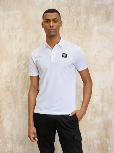 SOLID COLOR POLO SHIRT ALBANO - Blauer