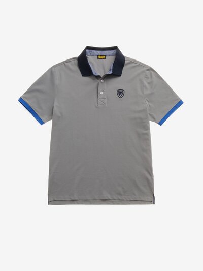 POLO SHIRT WITH EMBROIDERED SHIELD DABNEY_1