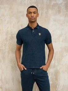 Blauer - INDIGO POLO SHIRT ALAMEDA - Dark - 1
