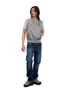 Blauer - SLEEVELESS BOMBER HAMBLEN - Griffon Grey - Blauer