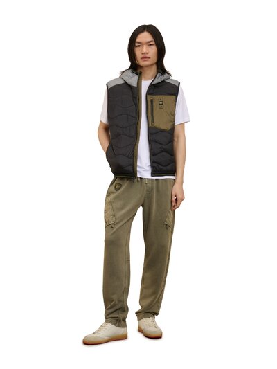 SLEEVELESS MULTICOLOR LAKE - Blauer