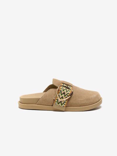 BEACH SLIPPER GLADE04/SUE - Blauer