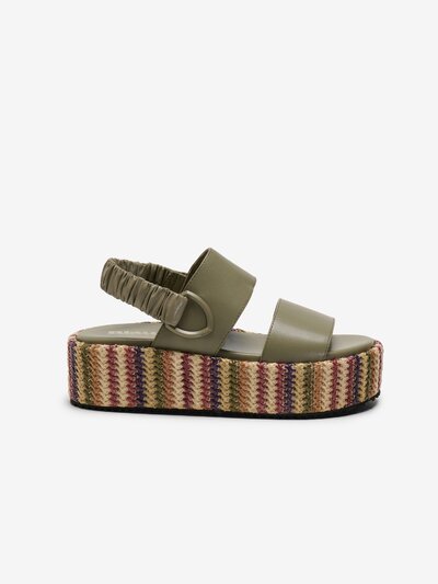 SANDAL OPAL04/RAF - Blauer