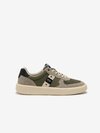 Blauer - SNEAKER  BUCK02/MES - Dark Green - Blauer
