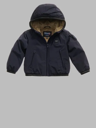 JACKET WITH FUR LINING EDITH BABY - Blauer