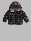 Blauer - WAVE-QUILTED JACKET BRYANT BABY - Black Inside Beige 301 - Blauer