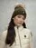 Blauer - BRAIDED HAT WITH POM POM DACIA - Forest Green Lurex - Blauer