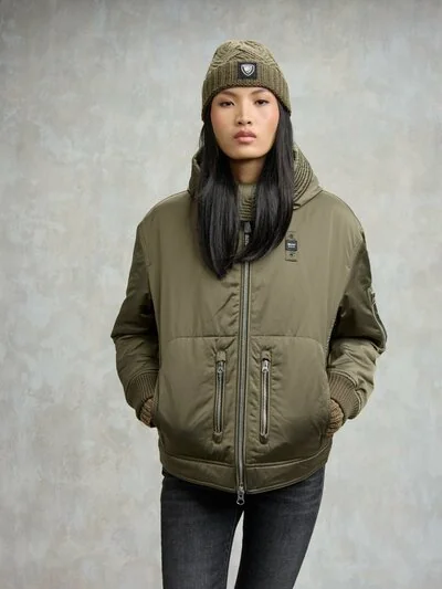 BOMBER AVEC FOURRURE ET CAPUCHE NEAREN