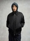 Blauer - BOMBER WITH FUR LINING SAVIN - Black - Blauer