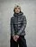 Blauer - STRIPED JACKET CAROLL - Anthracite Grey Inside Mist Grey - Blauer