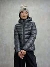 Blauer - STRIPED JACKET CAROLL - Anthracite Grey Inside Mist Grey - Blauer