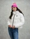 Blauer - CHAQUETÓN MICRO RIP GLORIA - Optical White Inside Optical White - Blauer