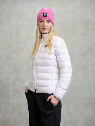 DOWN JACKET WITH MANDARIN COLLAR GEORGIA