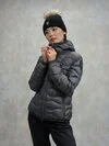 Blauer - WAVE DOWN JACKET CAMELIA - Anthracite Grey Inside Mist Grey - Blauer