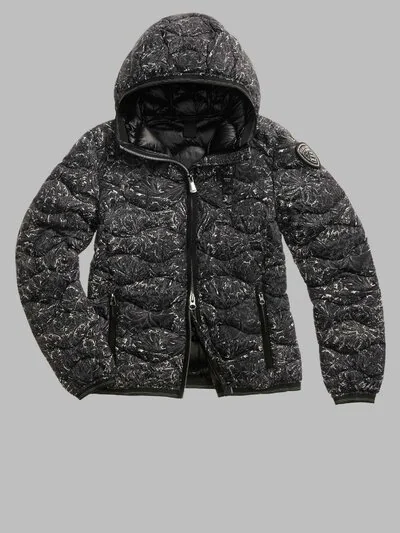 WAVE-QUILTED DOWN JACKET FASHION CAMELIA_1