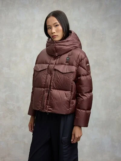 DOUDOUNE COURTE BRILLANTE LAVAL