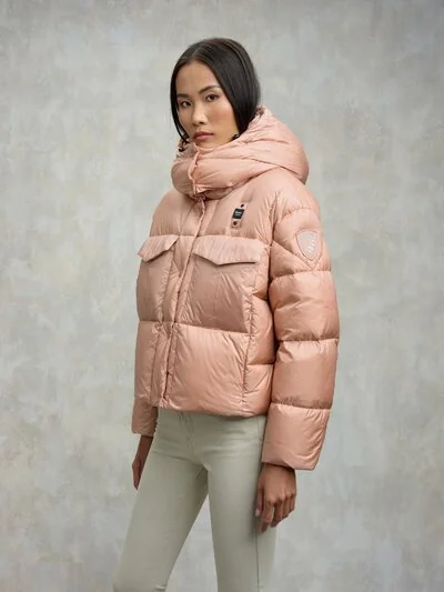 DOUDOUNE COURTE BRILLANTE LAVAL