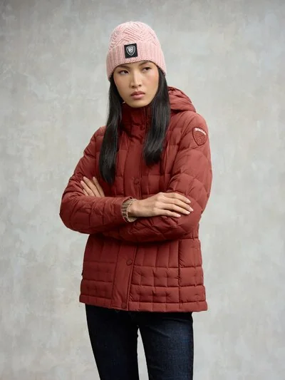 DOUDOUNE À CARREAUX MITCHELL