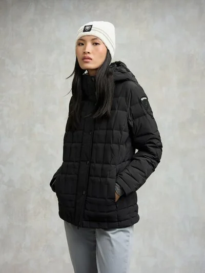 CHECKERED DOWN JACKET MITCHELL_