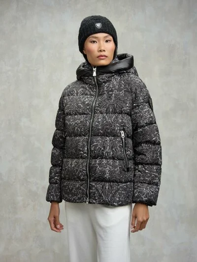 LIBERTY PRINT DOWN JACKET CARMEL - Blauer