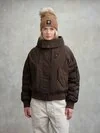 Blauer - NEOPRENE BOMBER HARLEY - Chestnut - Blauer