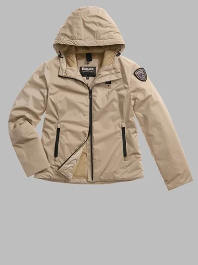 BLOUSON AVEC DOUBLURE EN ÉCO FOURRURE ERIE_1