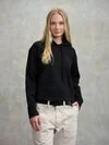 Blauer - CLOSED HOODED SWEATSHIRT FAYETTE - Black - Blauer