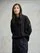 Blauer - ELASTIC SWEATSHIRT JACQUELINE - Black - Blauer