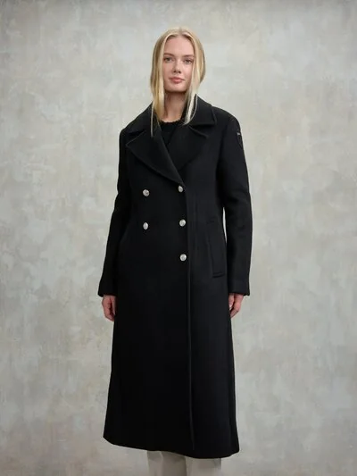 DOUBLE-BREASTED COAT CHARLOTTE - Blauer