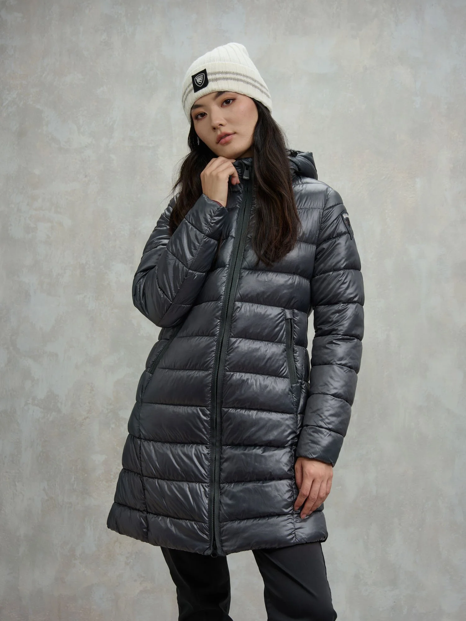 WOMEN's Long Micro Rip Jacket Adelaide Blauer ®