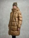 Blauer - LONG COMFORT JACKET ARMORY - Tobacco Inside Chestnut - Blauer