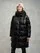Blauer - CHAQUETÓN LARGO COMFORT ARMORY - Black Inside Beige 301 - Blauer