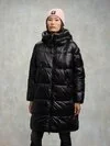 Blauer - CHAQUETÓN LARGO COMFORT ARMORY - Black Inside Beige 301 - Blauer