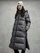 Blauer - LONG SOFT DOWN JACKET CELIA - Anthracite - Blauer