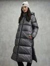 Blauer - DOUDOUNE LONGUE MOELLEUSE CELIA - Anthracite - Blauer