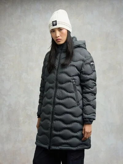 DAUNENJACKE MIT VERSCHWEISSTEN WELLEN MADELINE